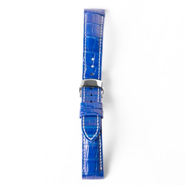 Rolex Custom Made Leather strap with foldover clasp (Copy)